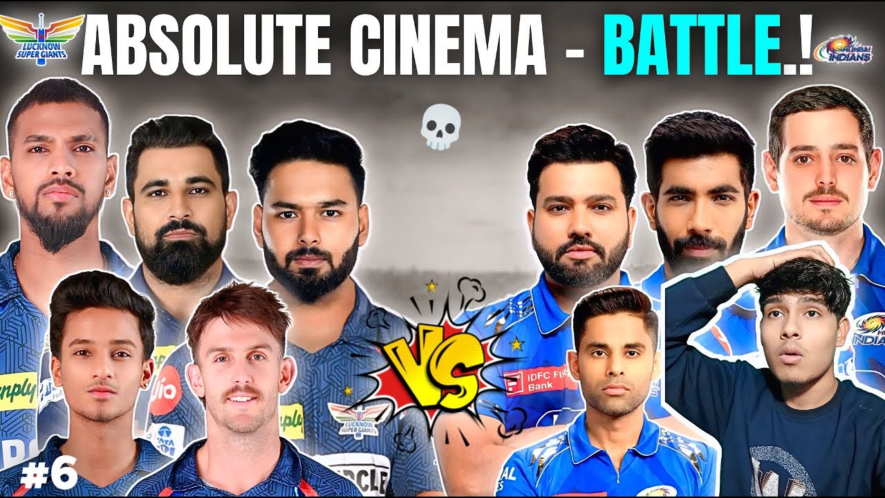 IPL 2026 : LSG vs MI Playing 11 Comparison🔥- Who Wins Battle? Who is Strongest? 🤔