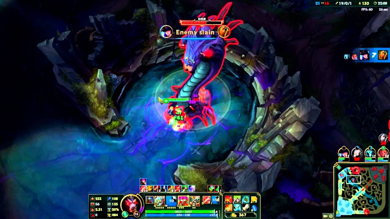 League of Legends: PBE | Devourer Warwick w/ Rageblade