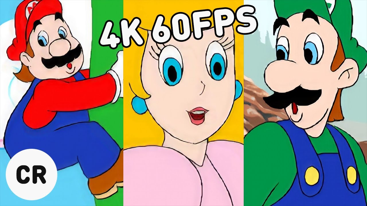 Hotel Mario All Cutscenes 4K/60FPS with Subtitles
