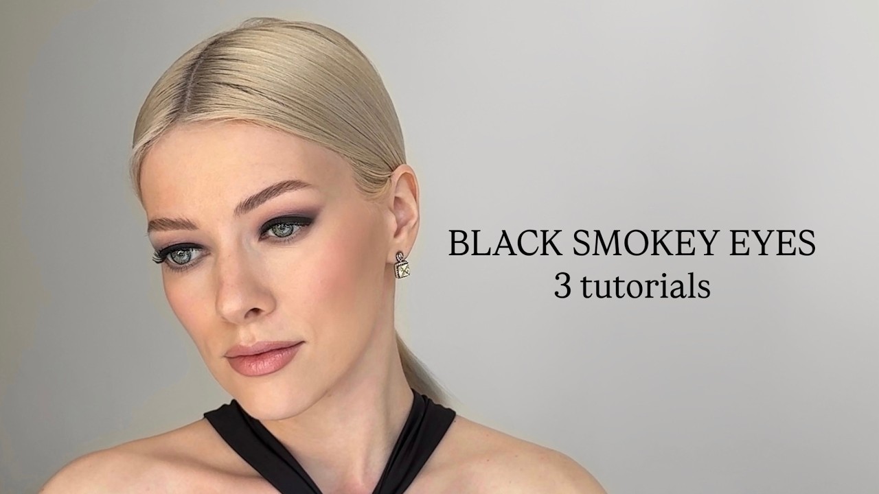 Black Smokey Eye Tutorial (3 Techniques)
