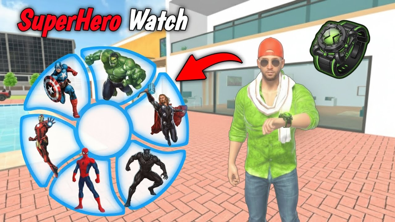I Got a SuperHero Watch🔥in Indian Theft Auto 