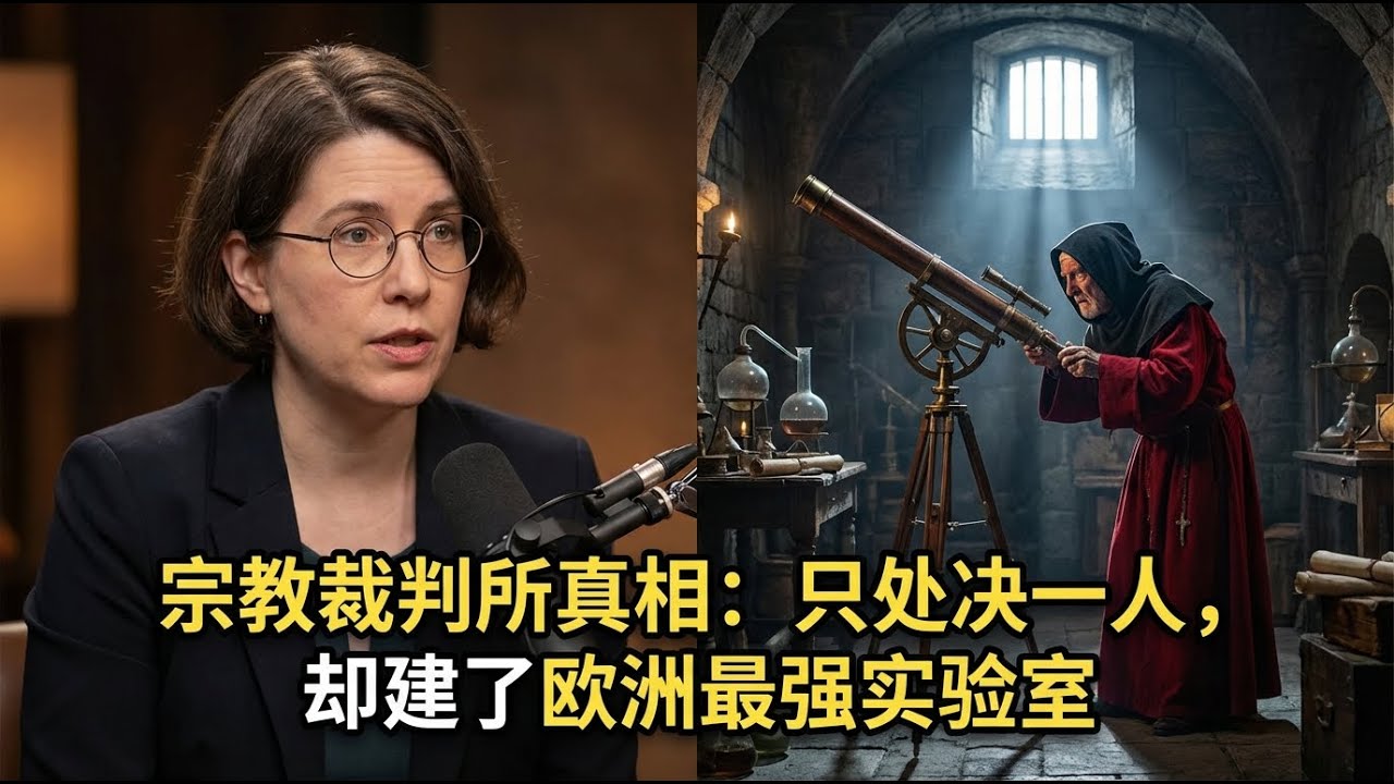 Ada Palmer首次披露：宗教裁判所只处决了1个科学家，但建了欧洲最先进的实验室