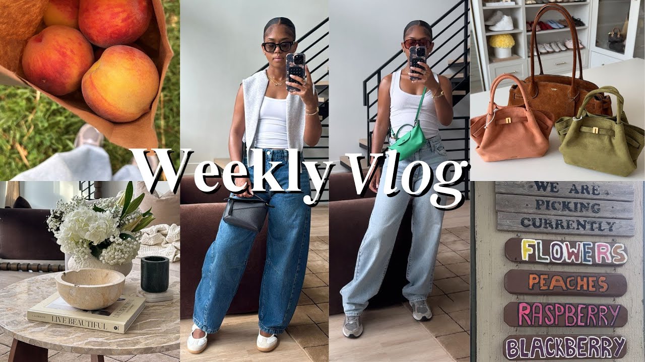 Orchard Farm + New Furniture + Shopping Haul | Weekend Vlog!