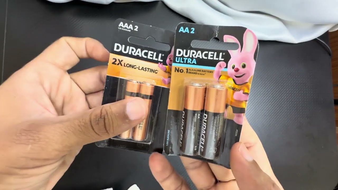 Duracell Alkaline Battery AA & AAA