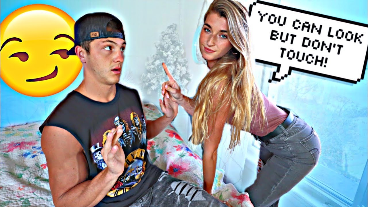 You Can Look But You CAN'T TOUCH Prank On Fiance!