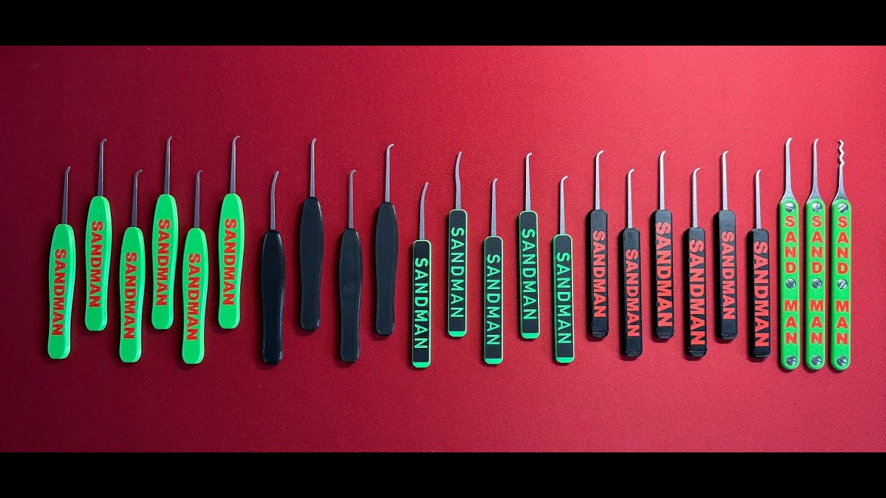 (157) CUSTOM 3D PRINTED HANDLES FOR MULTIPICK