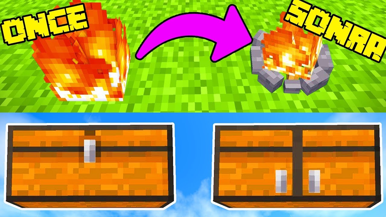MİNECRAFT'TA BİLİNMEYEN 50 ADET YAPI HİLESİ - Minecraft