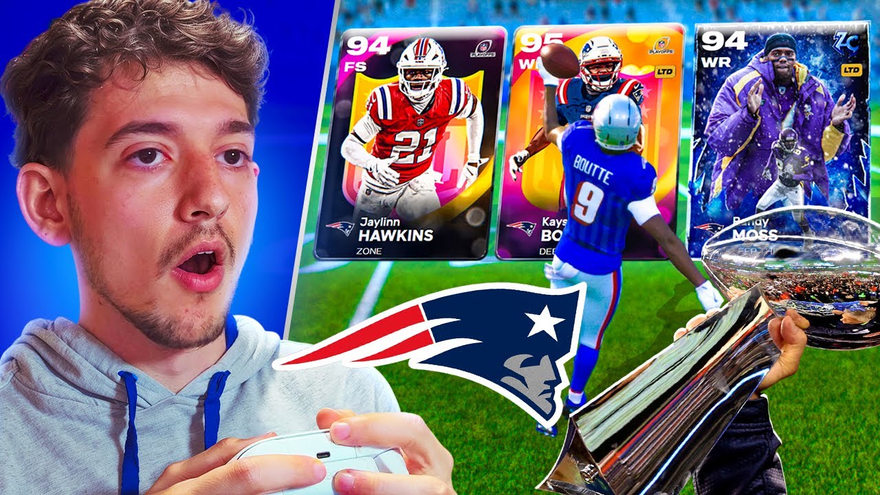 Can We Win The Super Bowl w/ PATRIOTS THEME TEAM?