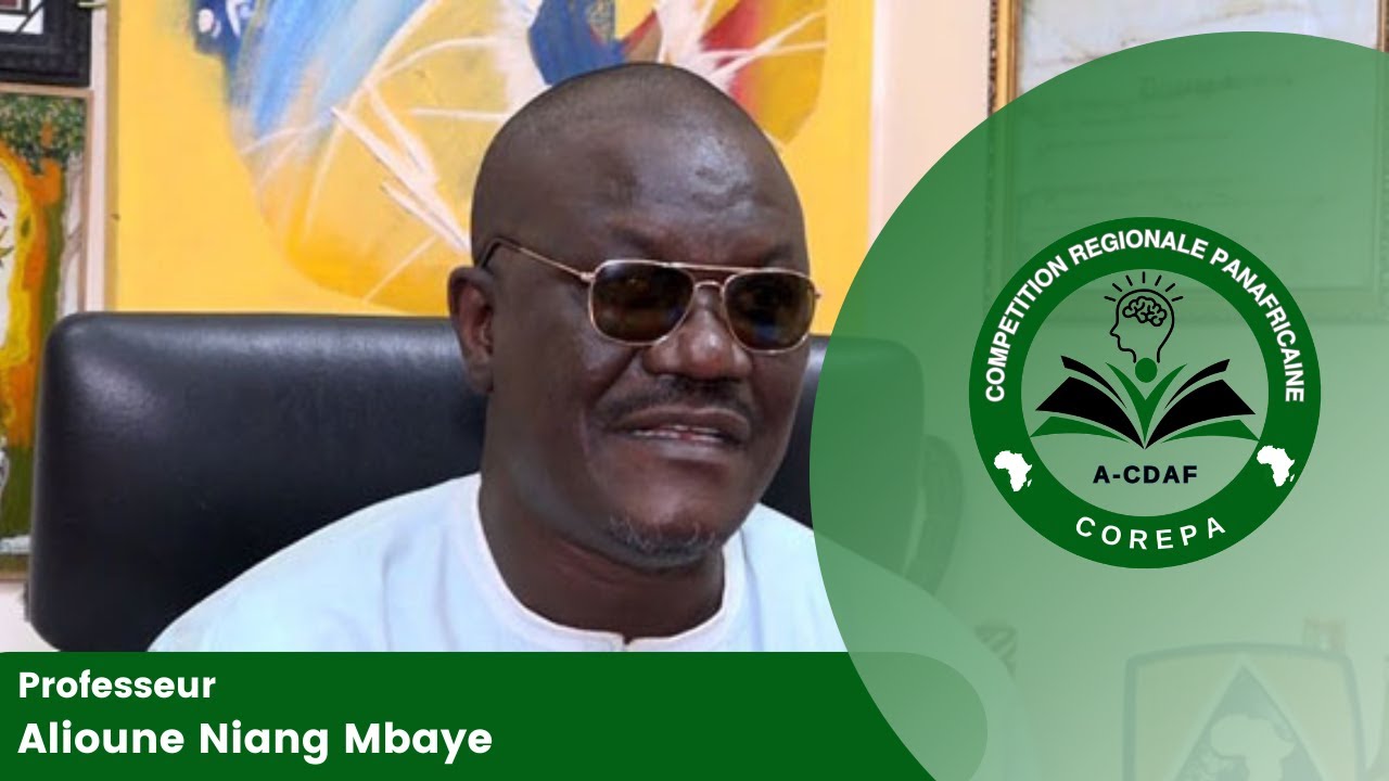 Discours Inspirant du Parrain Professeur Alioune Niang Mbaye lors de la grande finale. COREPA 2025 🏅