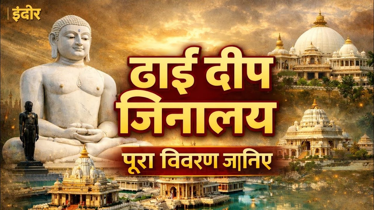Dhaideep Jinalay Indore | ढाई द्वीप जिनालय | jinaytan | Jain Dharma |  #jaintirth @dhaidweepjinaytan