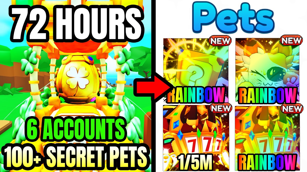 I Hatched 12,000,000+ Lucky Block Eggs & GOT INSANE LUCK (Roblox)