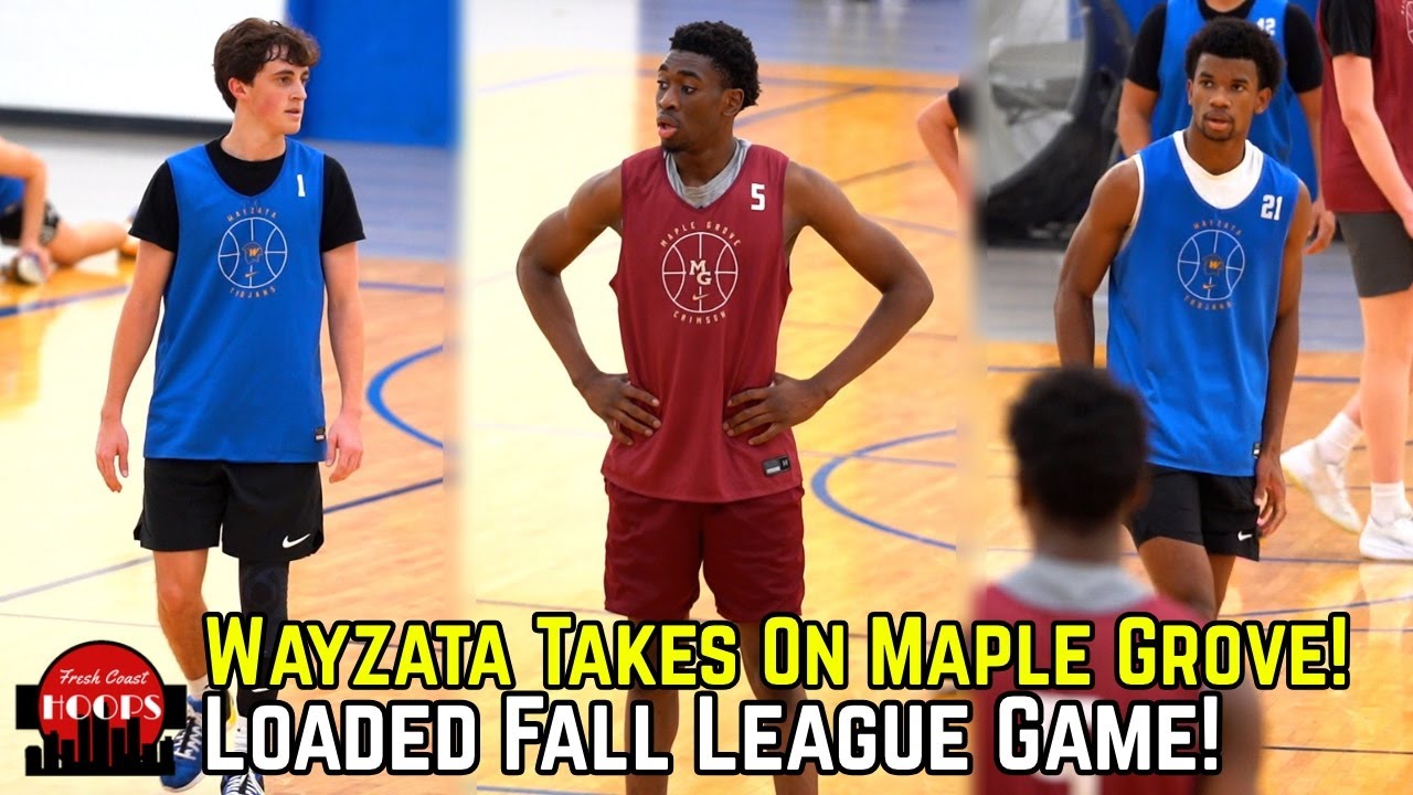 Wayzata vs Maple Grove Goes Down To The Wire! LOADED Fall League Game!