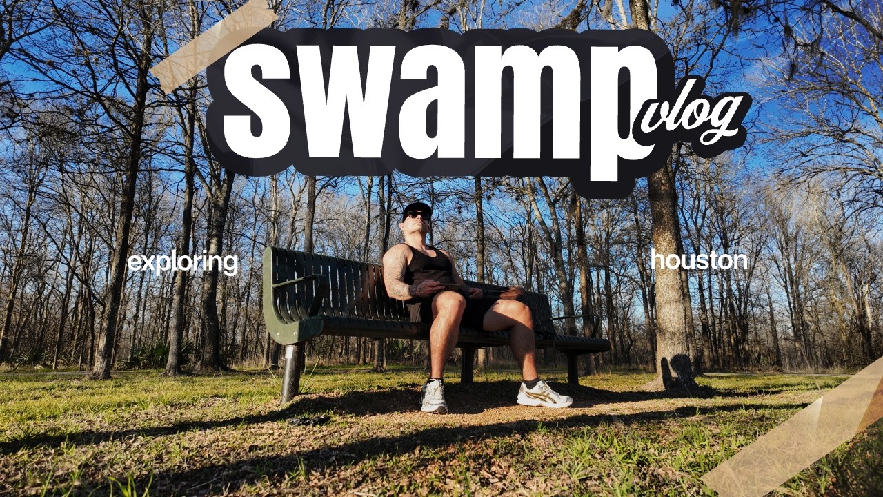 New Year in Houston vlog | Solo Hike at George Bush Park (Swamp)
