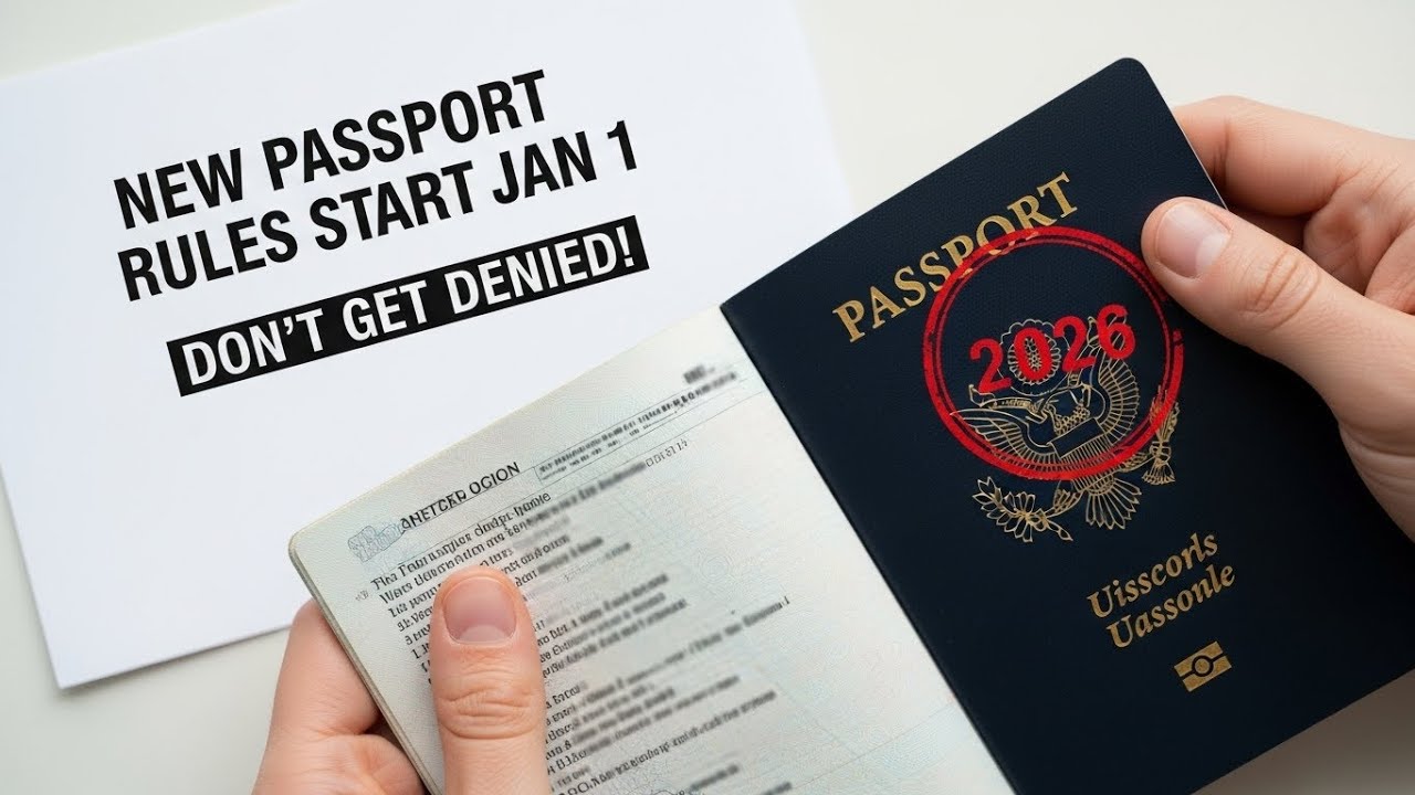 New passport rules in America starting January 1, 2026