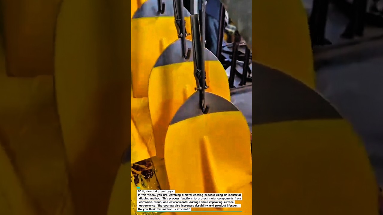 Metal Coating Process Using Industrial Dipping Method | Surface Protection Technology.