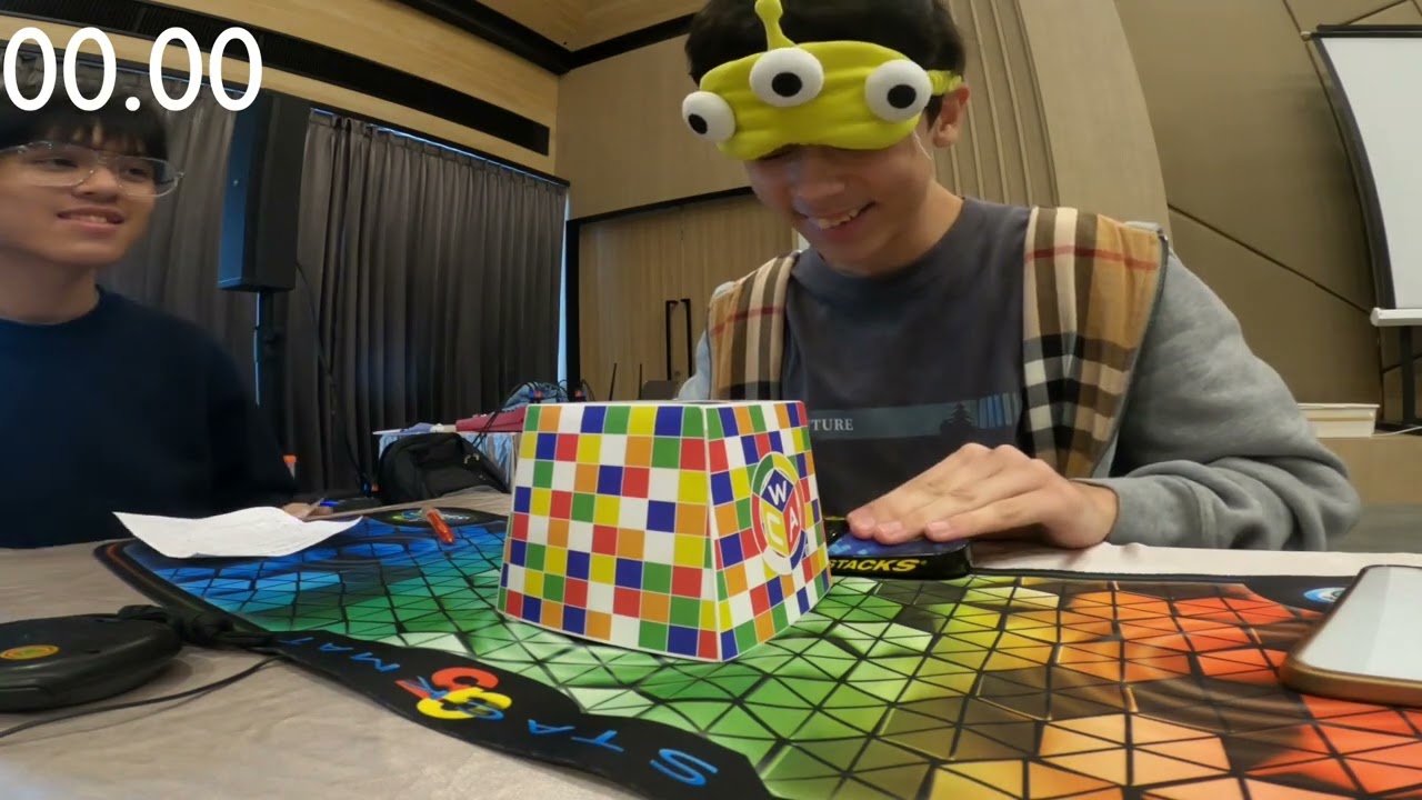 2 Twist out of Official 3BLD Average