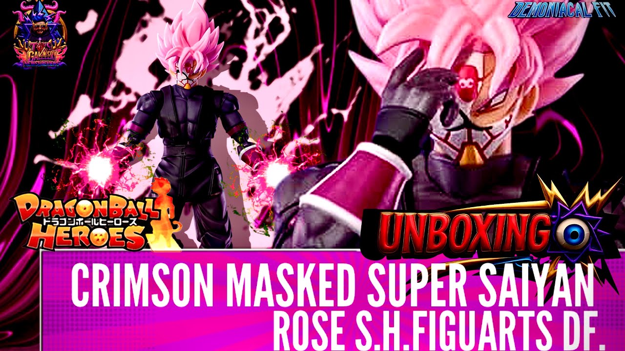Revisión Crimson Masked Super Saiyan Rose S.H.Figuarts DF.*⚡️