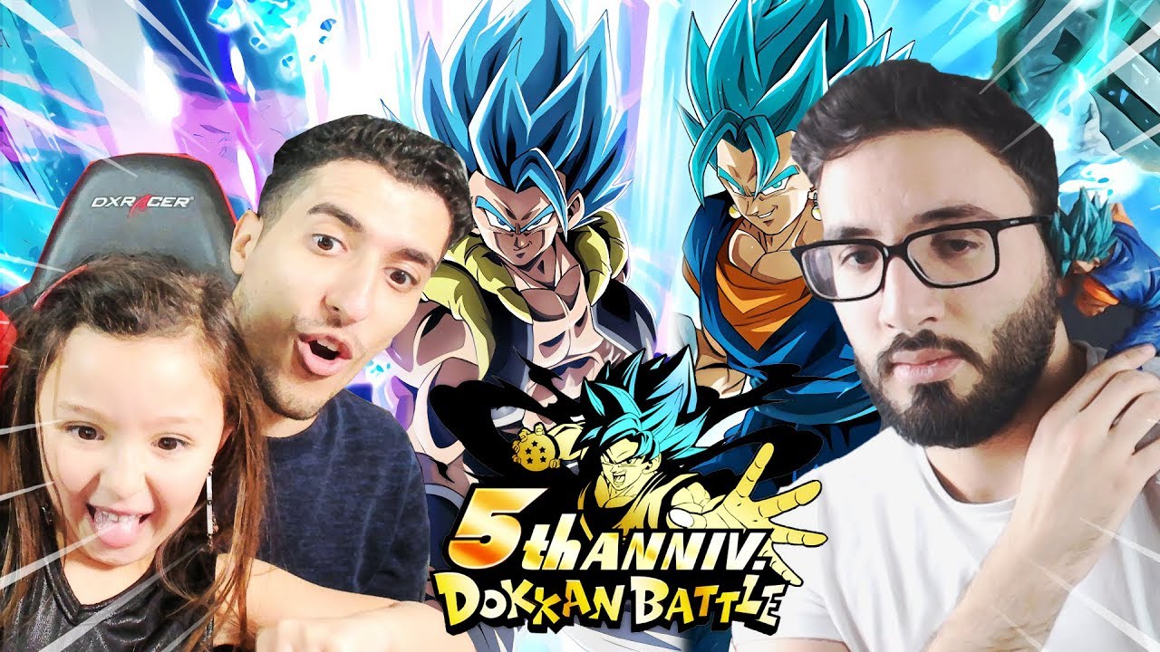 DUEL INVOCATION GOGETA LR & VEGETTO LR SP&Eacute;CIAL 5 ANS !! LIVE DBZ DOKKAN BATTLE