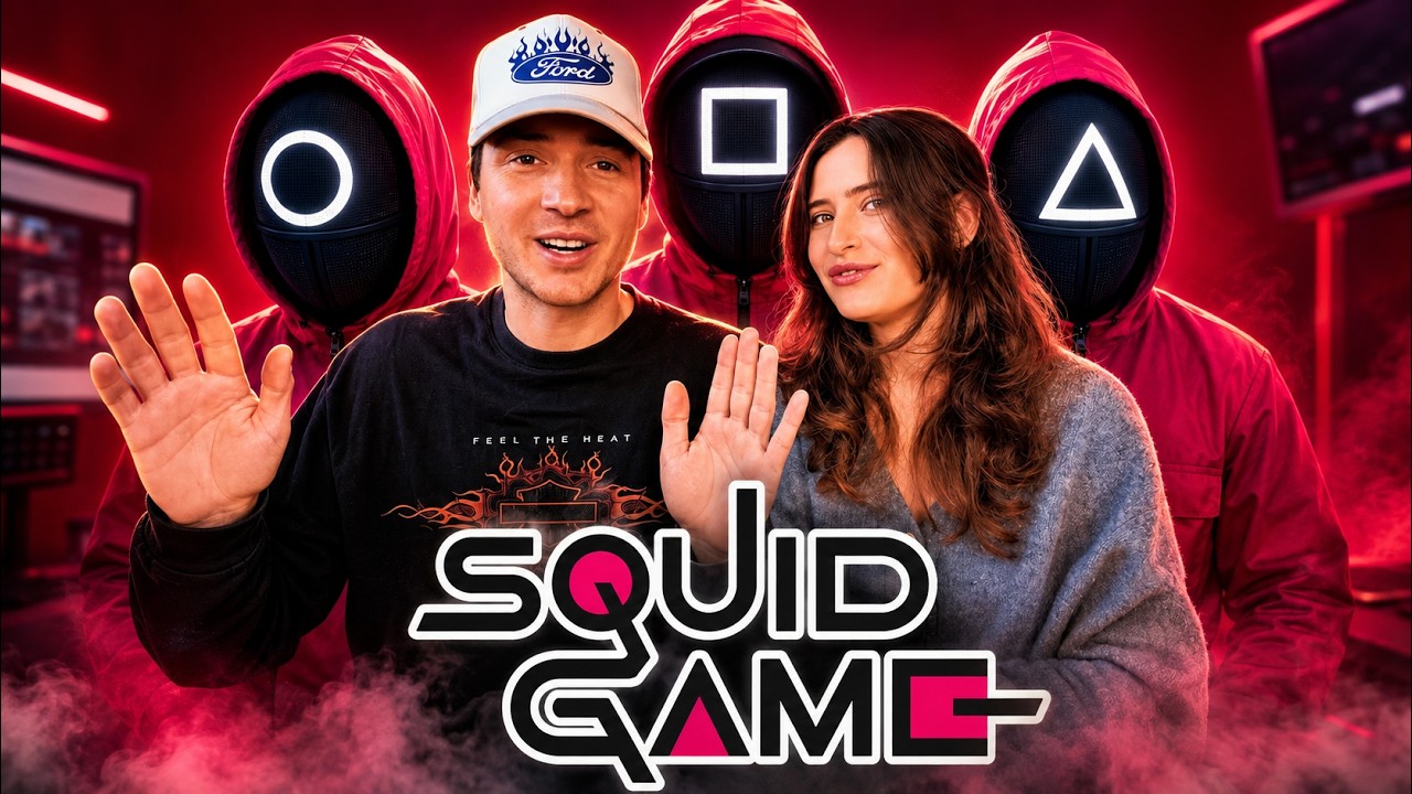 ON JOUE AU JEU SQUID GAME OFFICIEL ! (Squid Game Déchainés) NETFLIX