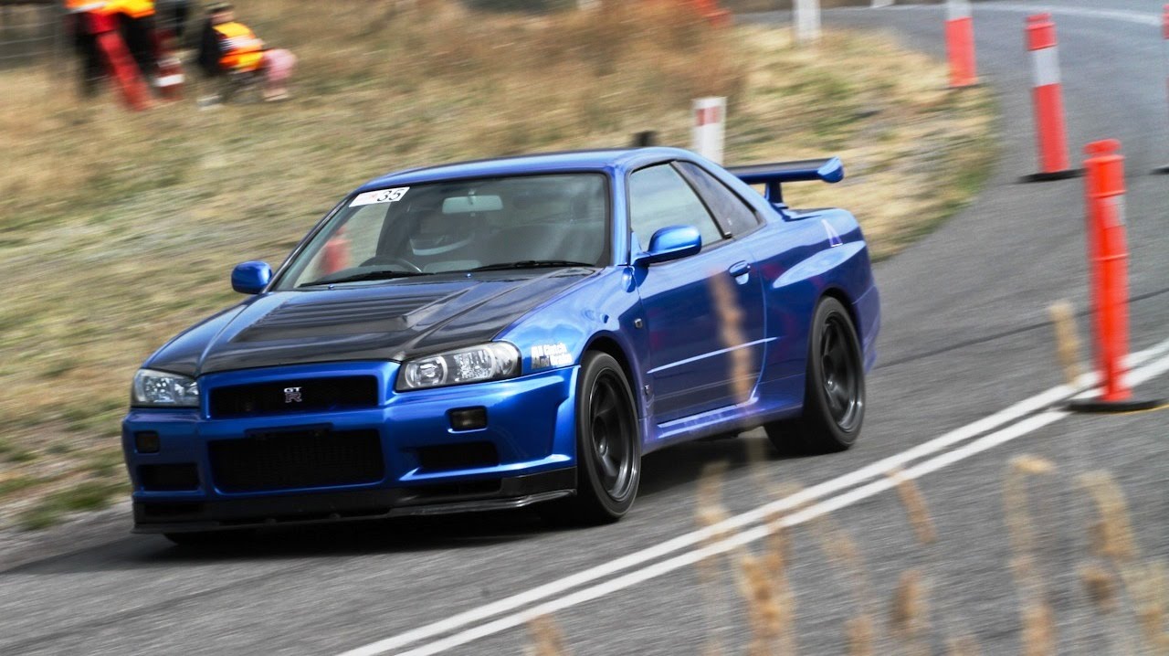 SKYLINE GT-R R34 Hillclimb Windy Point