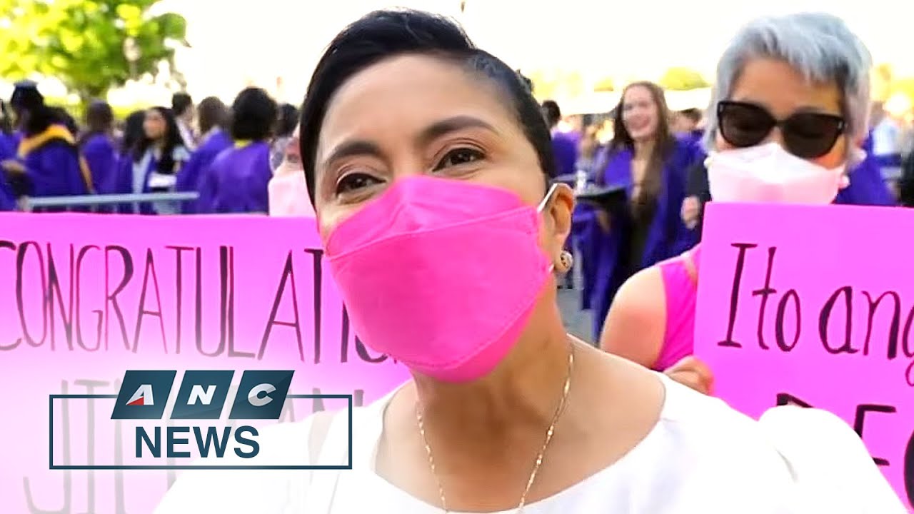 VP Robredo attends NYU graduation of daughter Jillian | ANC