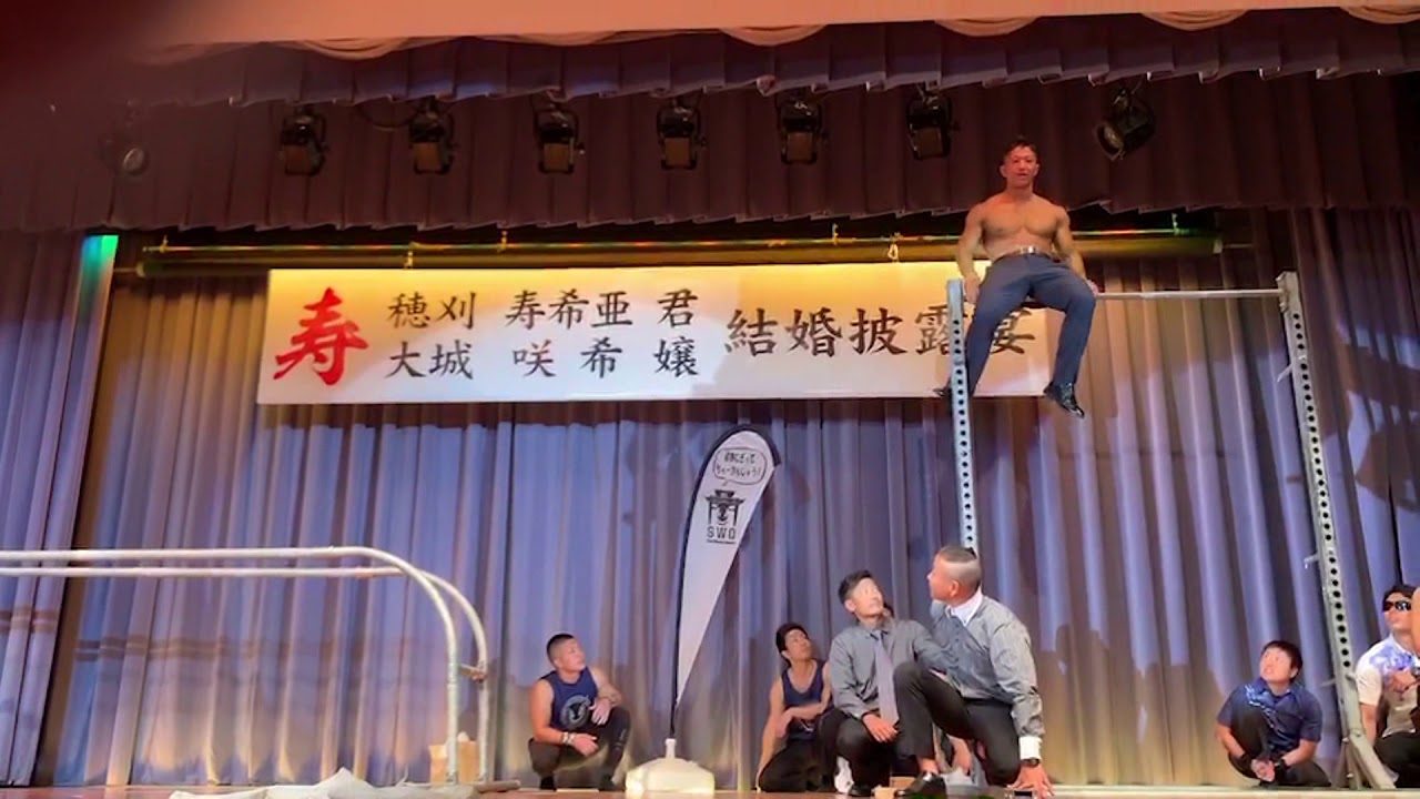 【結婚式余興】ストリートワークアウトパフォーマンス - Street workout Okinawa