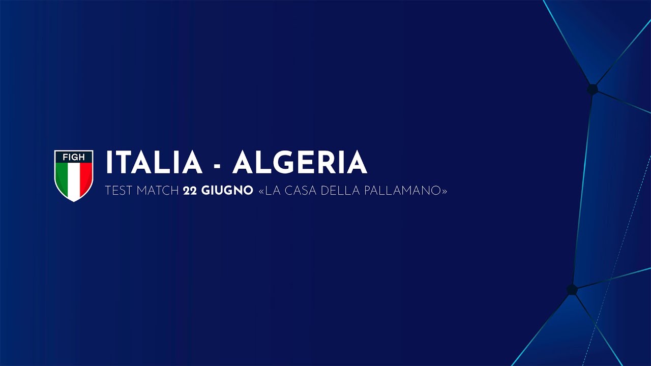Test match | Italia - Algeria