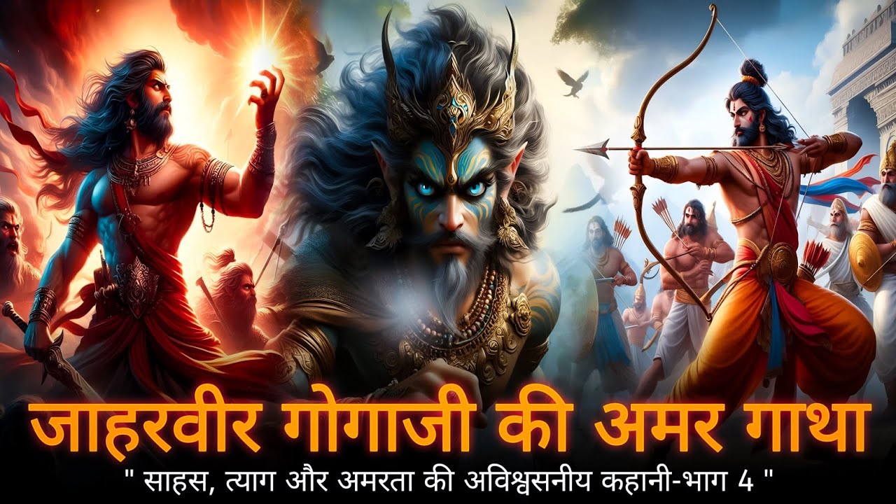 Gogaji Ki Amar Gatha Part 4 | जाहरवीर गोगाजी महाराज की कथा भाग-4 | Pauranik Itihaas| गोगाजी का युद्ध
