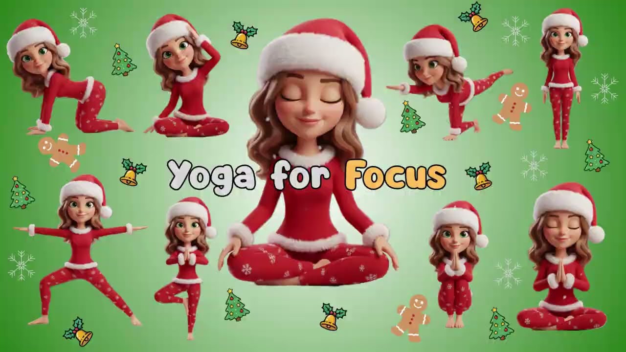 ❄️Yoga for Focus | Yoga for Children | Yoga for Concentration❄️