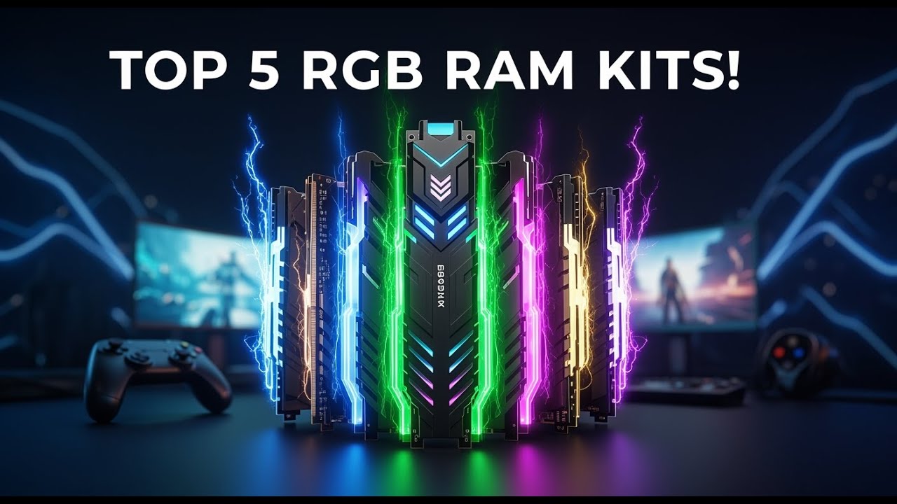 ТОП-5 лучших игровых модулей оперативной памяти с RGB-подсветкой 2026 года | Высокоскоростная пам...