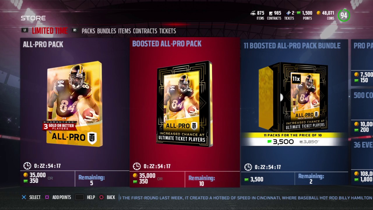 MUT PACK OPENING!!!! ULTIMATE TICKET PULL????