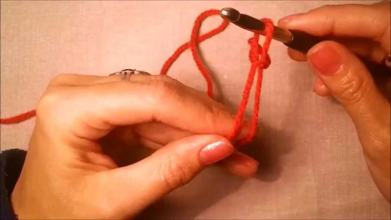 Horgolás Video tanfolyam 1. kezdő hurok és láncsor