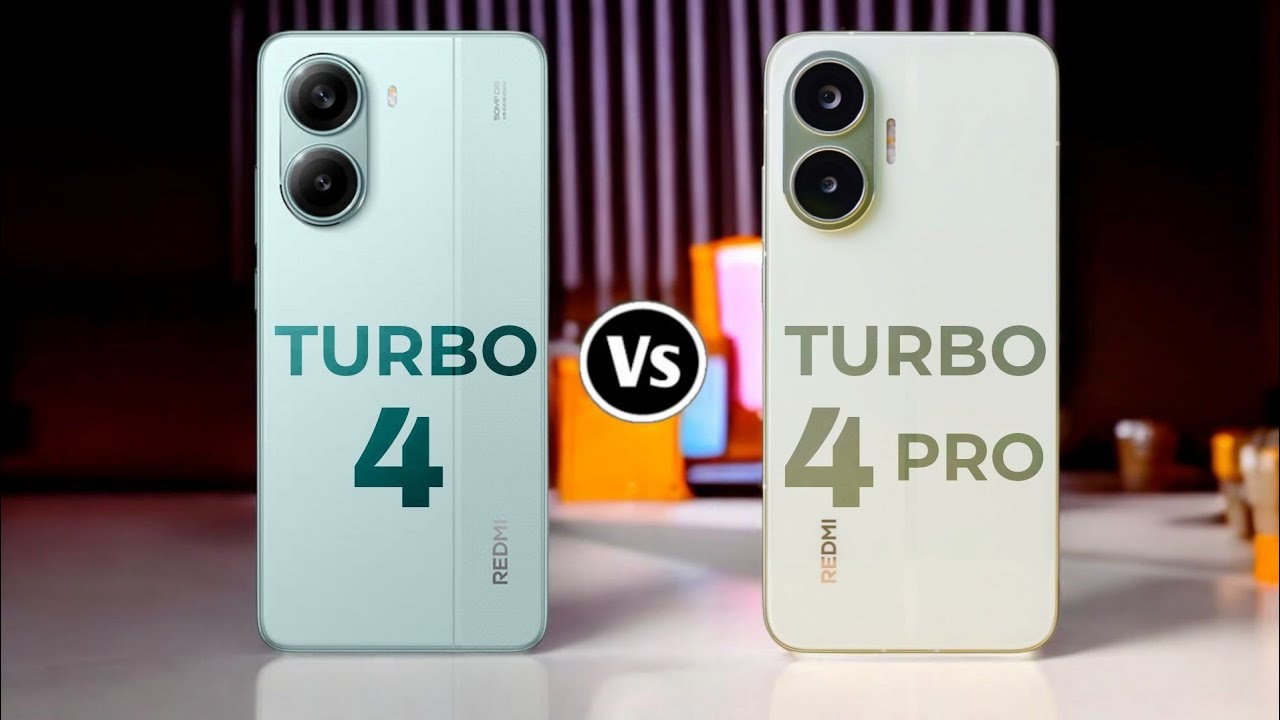 Redmi Turbo 4 Vs Redmi Turbo 4 Pro