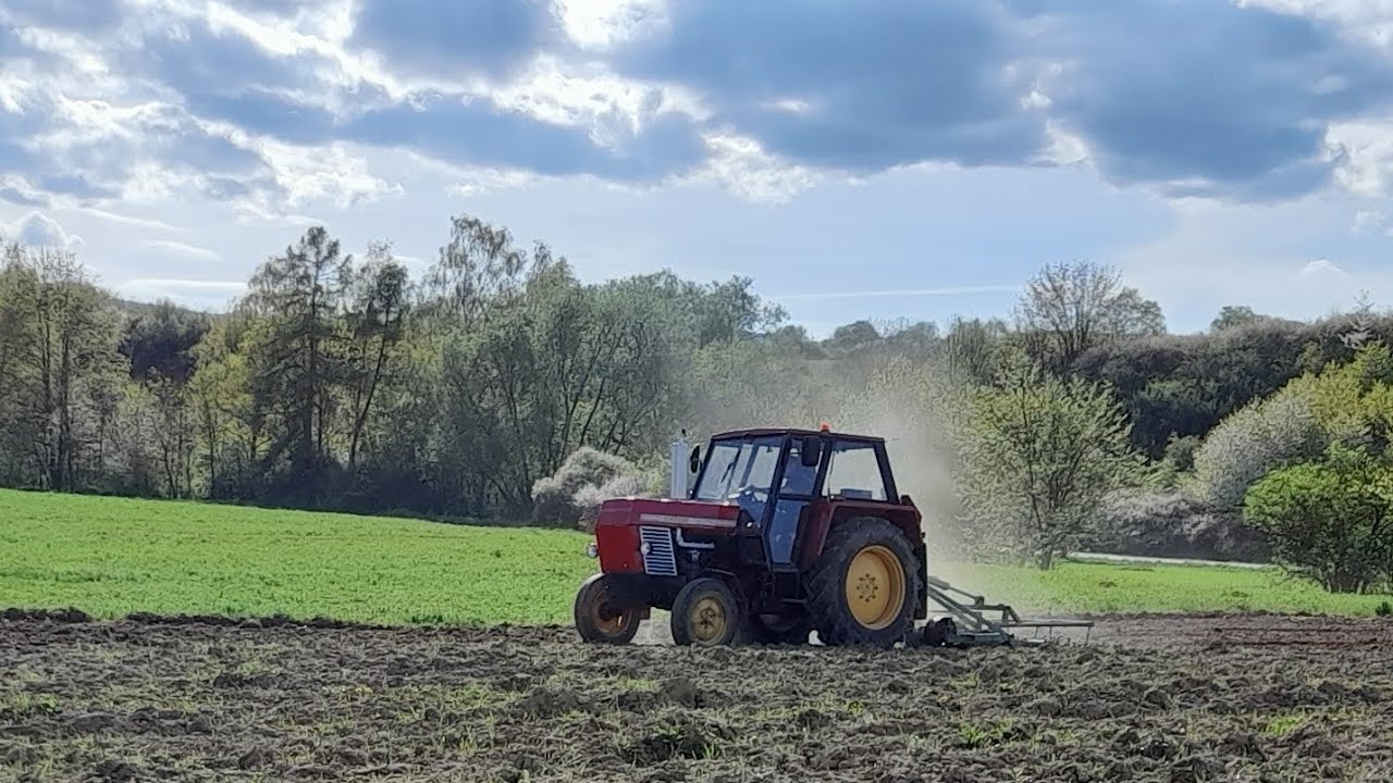 Jar 2024 obrabanie pôdy zetor 8011