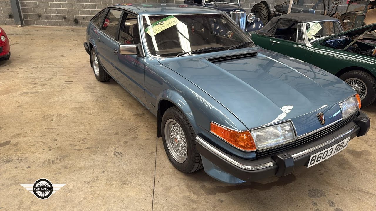 ROVER 3500 VANDEN PLAS EFI AUTO 1985 ГОДА | MATHEWSONS CLASSIC CARS | АУКЦИОН: 8, 9 и 10 ОКТЯБРЯ ...