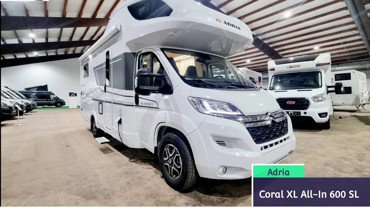 Schönstes Alkovenwohnmobil mit Doppelboden? Der brandneue🔥 Adria Coral XL All-In 660 SL Axess Mod.23