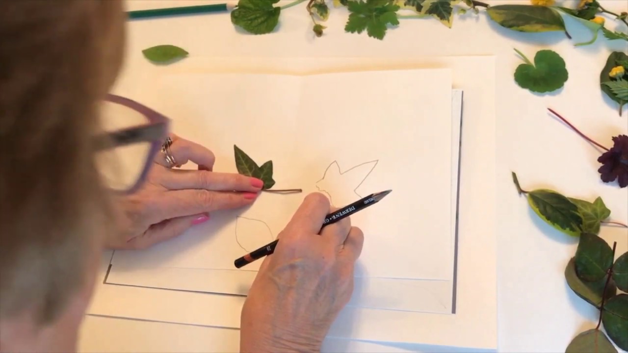 Jean Dex Lesson 3 - William Morris part 2! Wallpaper panel design from nature