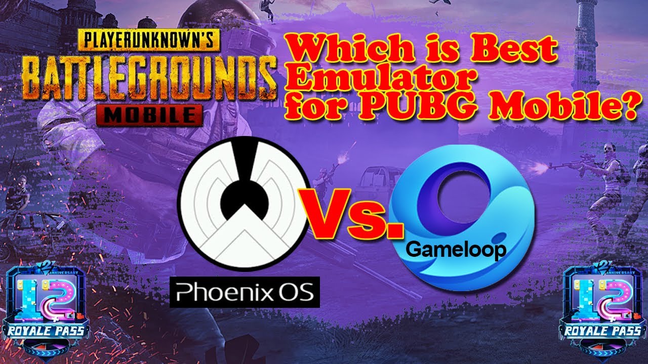 PUBG Mobile Phoenix OS vs Gameloop with ultra and smooth setting - PUBG Mobile Emulator Performance