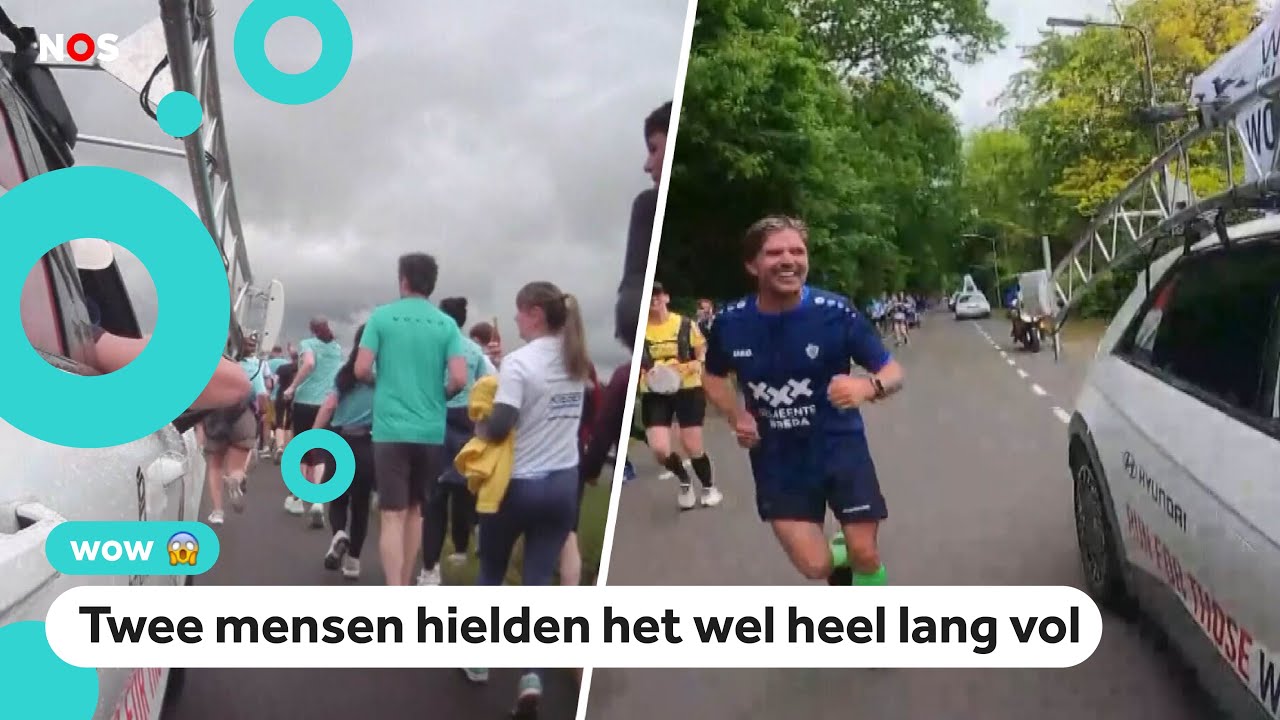Ingehaald door de auto? Dan ben je af bij deze hardloopwedstrijd