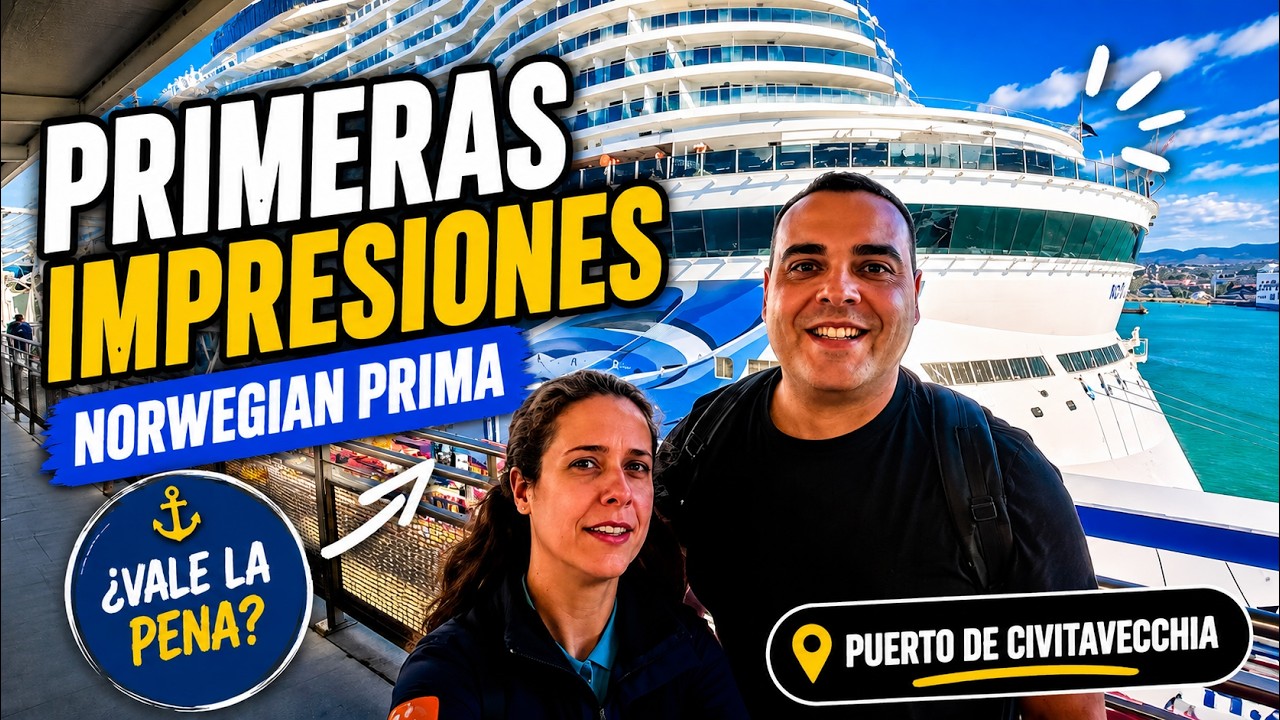 NORWEGIAN PRIMA Bienvenidos a bordo |Episodio 8