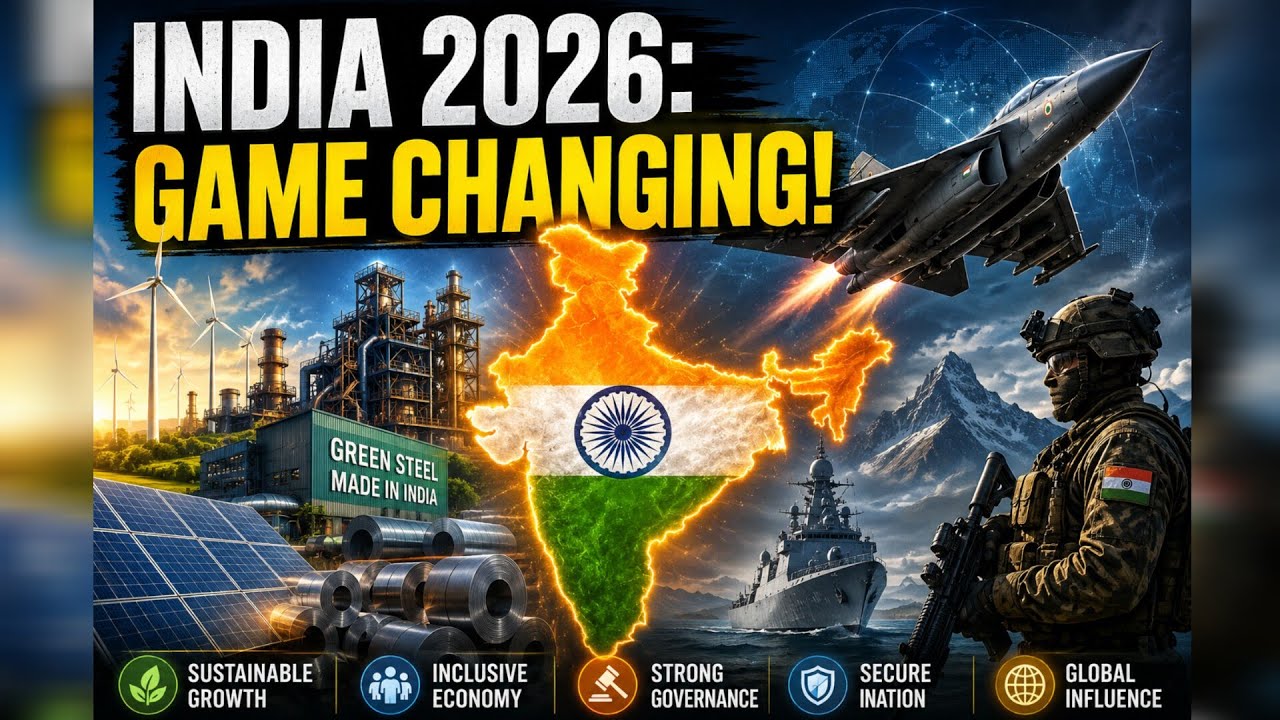 INDIA 2026: The Silent Revolution in Economy, Defence & Governance#examnewsify #india#currentaffairs
