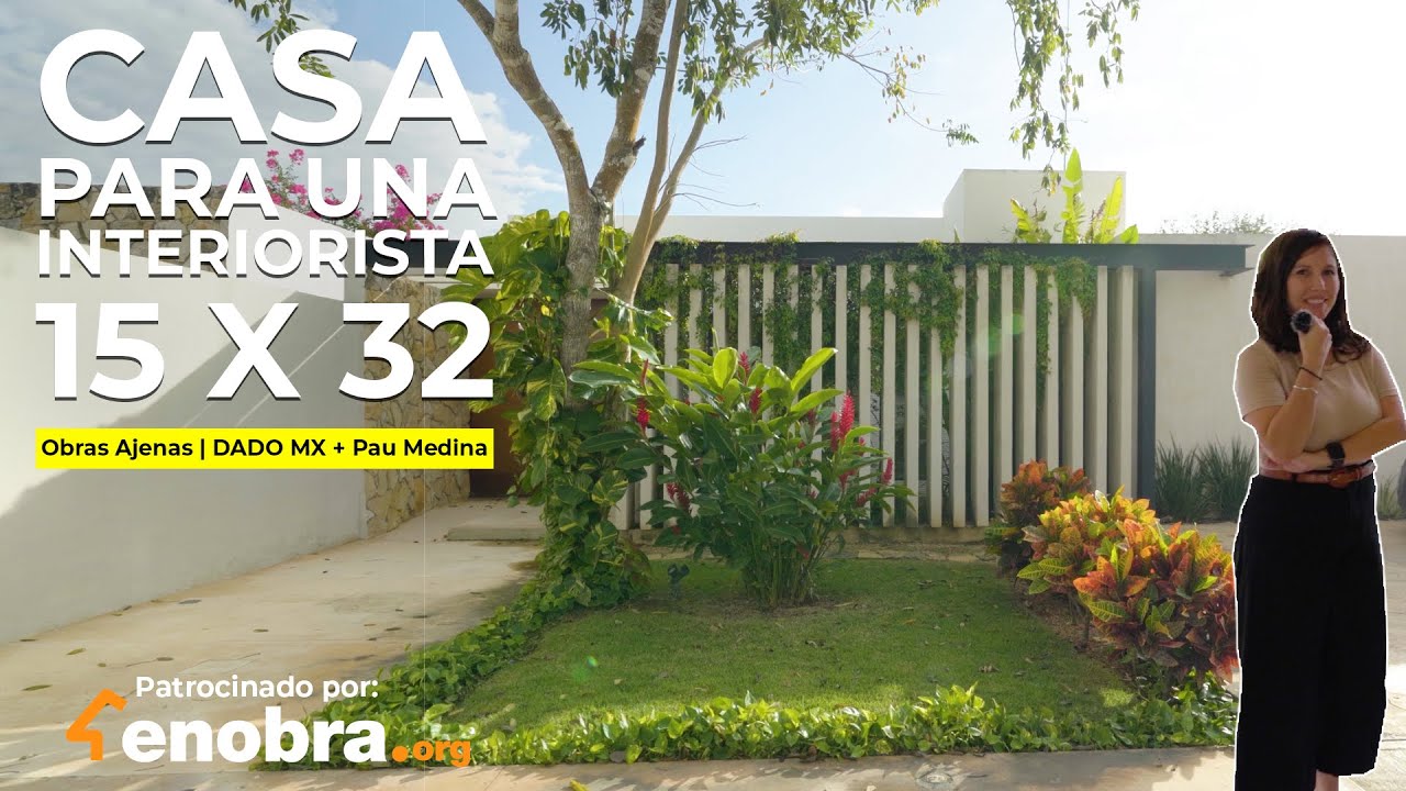 TOUR por la CASA de una DISEÑADORA de INTERIORES con HERMOSA COCINA y JARDÍN | Obras Ajenas | DADO
