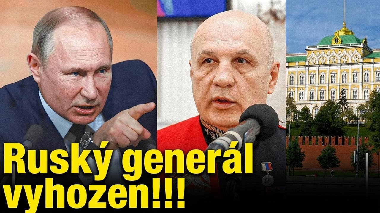 Putin vyhodil ruského generála z Kremlu