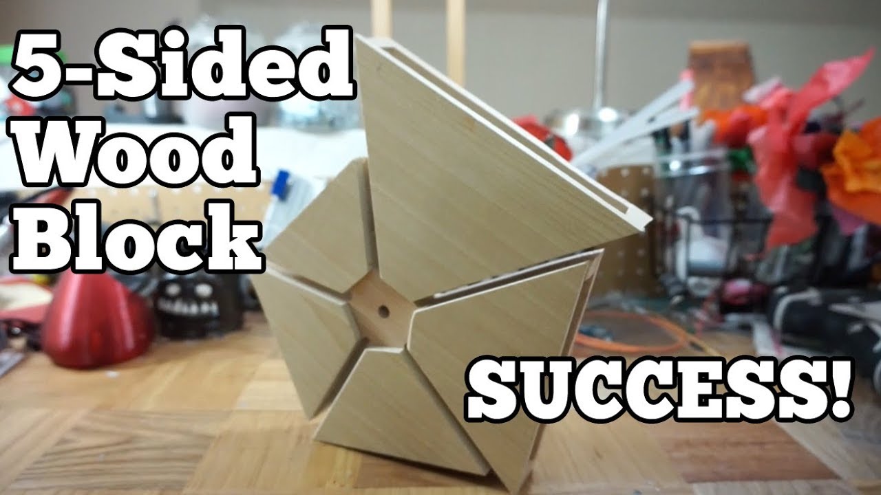 5-Sided Wood Block Instrument Success! - Dodecahedrum #20
