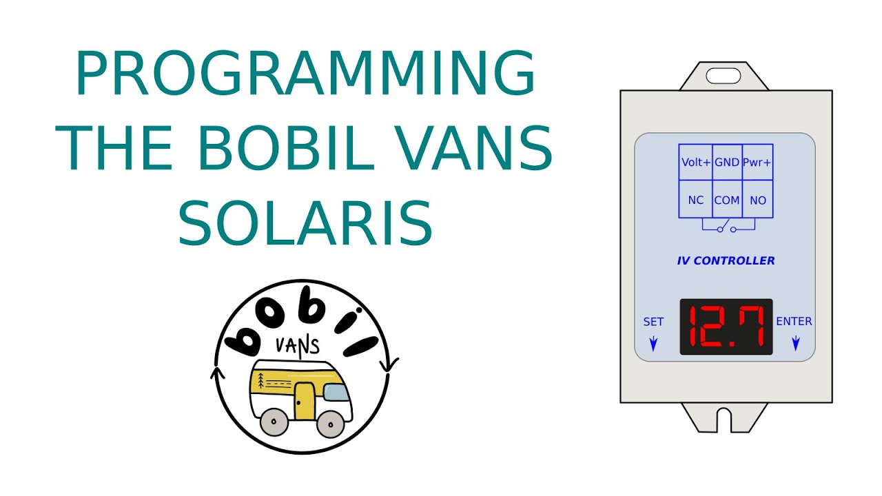 Programming the Bobil Vans Solaris Controller