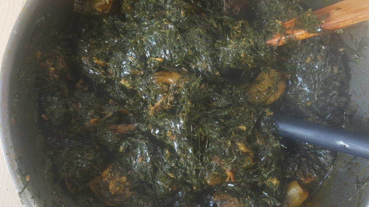 How To Make Eru |  Cameroon Eru | AFRICAN VEGETABLE Soup #carinefavour #eru, #afangsoup #okazi