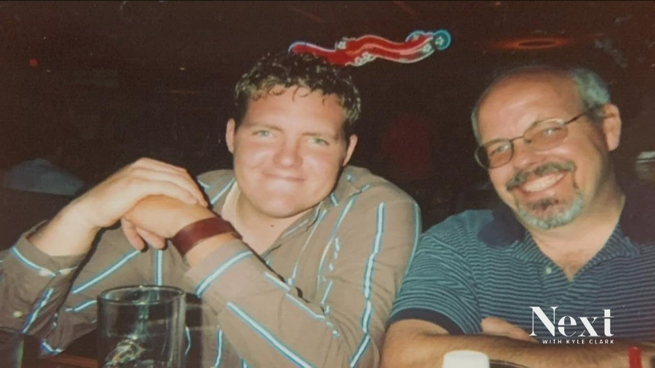 Aurora shooting victim's dad still visits theater looking for his son