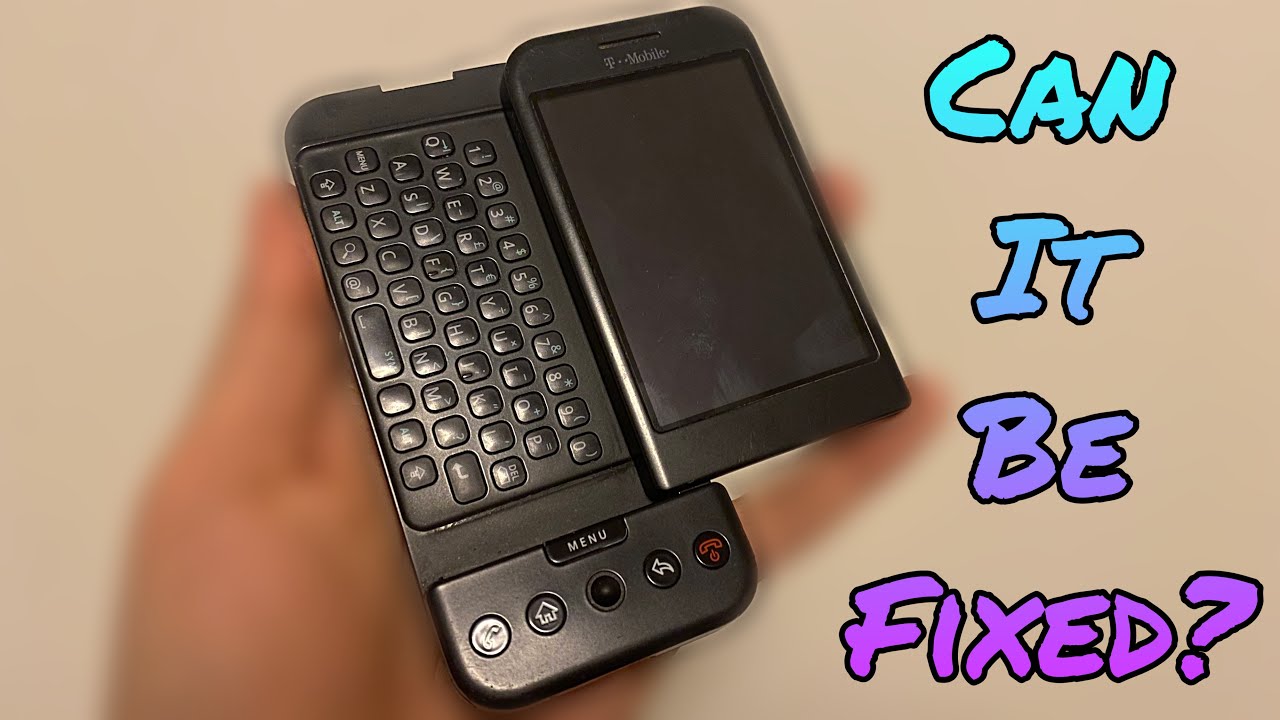 I Bought A Broken T-Mobile G1/HTC Dream/Worlds First Android Phone | Lets Try And Fix It!