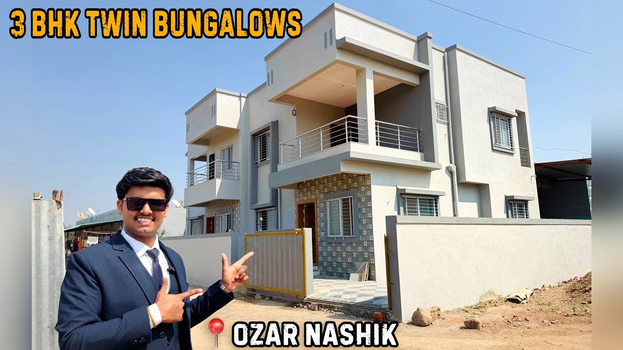 3 BHK Luxurious Twin Bungalows in Nashik.