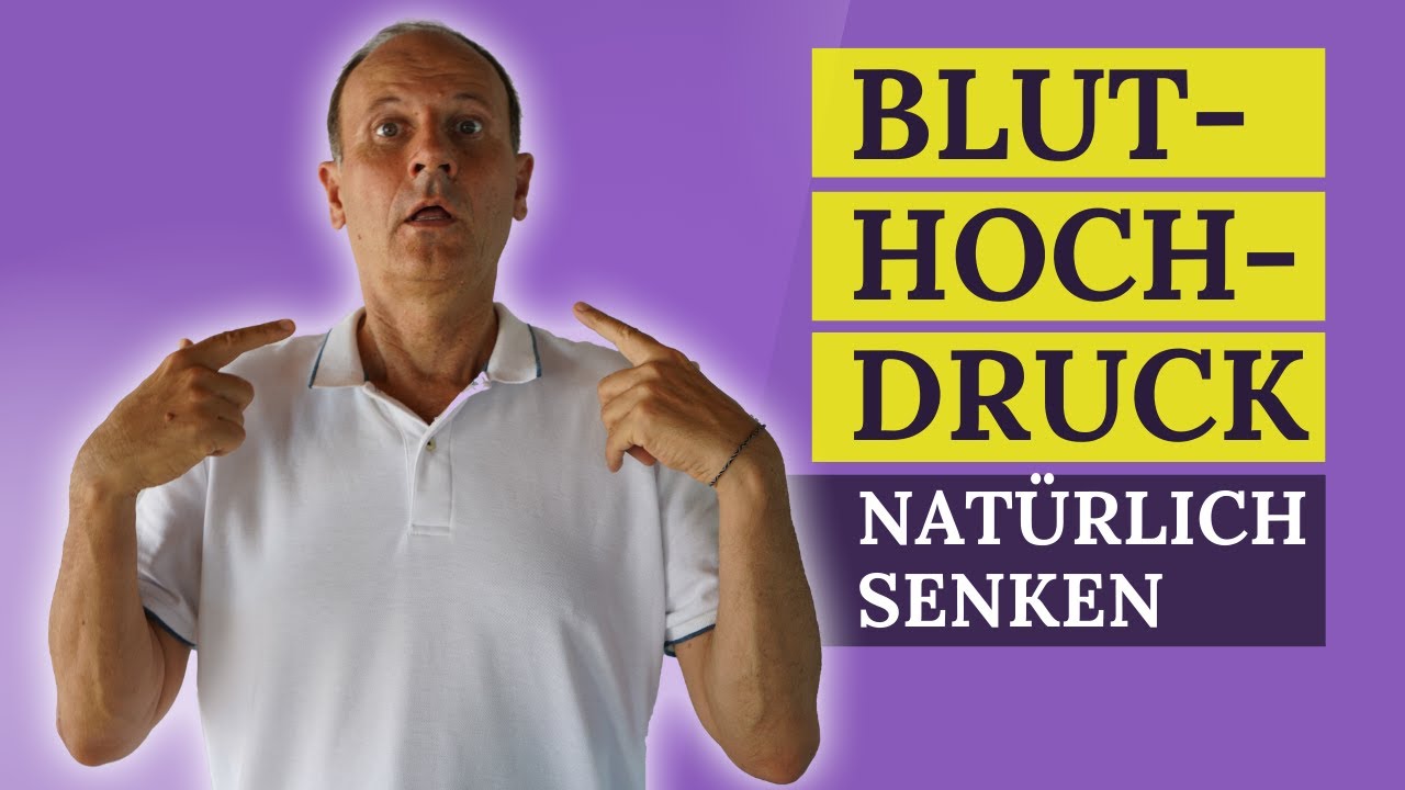 So senkst du deinen Bluthochdruck (natürlich)